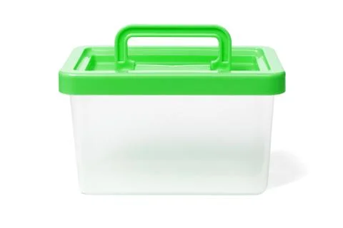 Plastic Container With Handle Stock Photos
