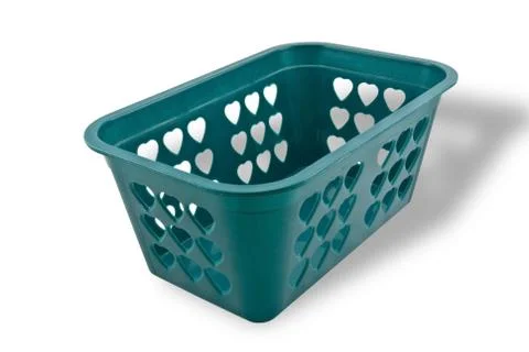 Plastic container isolated on white Stock Photos