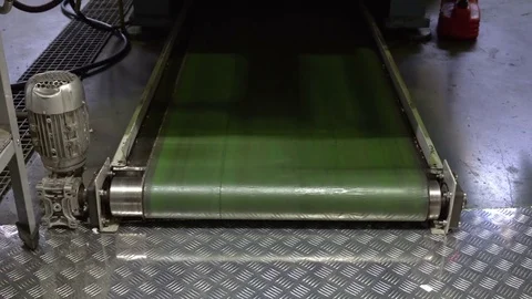 Plastic container on manufacturing line Stock Footage 76899062