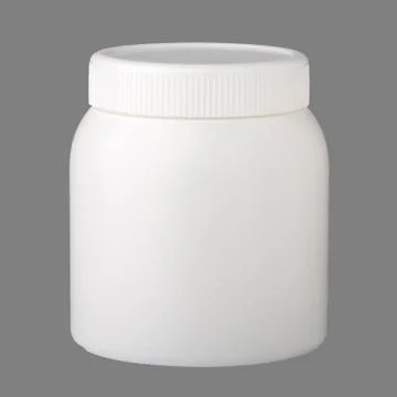 Plastic container for medicine Stock Photos