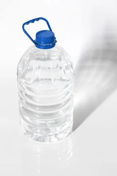 Plastic container with water Stock Photos