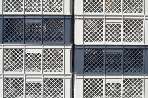 Plastic containers Stock Photos