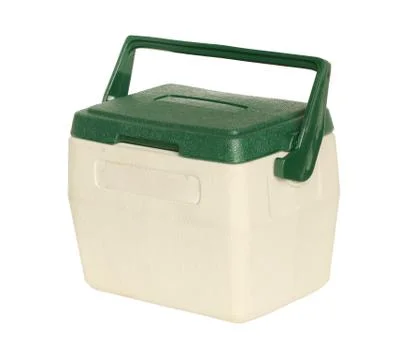 Plastic cooler box Stock Photos