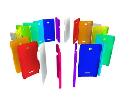 Plastic covers for your phone Stock Illustration