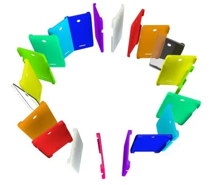 Plastic covers for your phone Stock Illustration