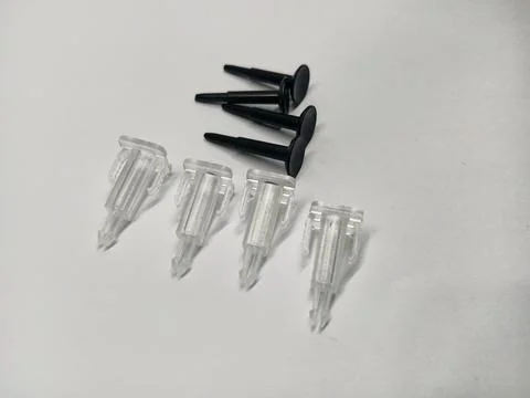 Plastic CPU Cooler Push Pin Rivets Stock Photos