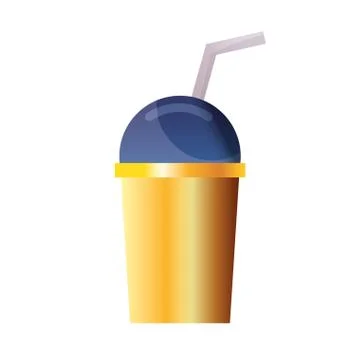 Plastic cup dome Stock Illustration
