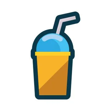 Plastic cup dome Stock Illustration