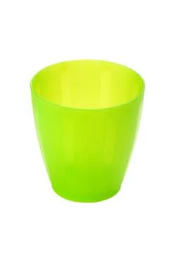 Plastic cup Foto stock