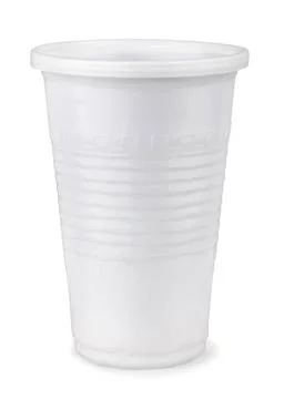 Plastic cup White disposable plastic cup isolated on white Copyright: xZoo... Stock Photos