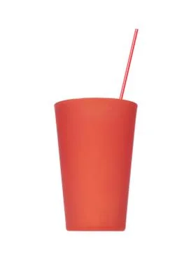 Plastic cups Stock Photos