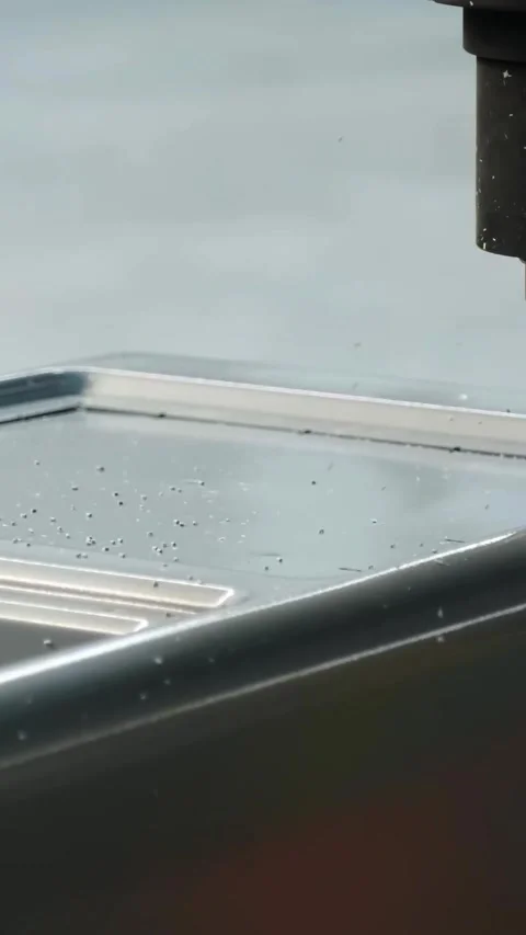 Plastic Cutter Robot Vertical Video Stock-Footage 334872251
