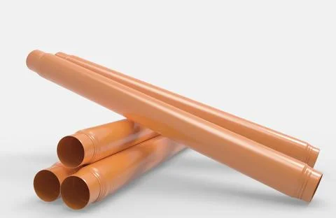 Plastic cylinder pipe background texture 3d illustration rendering Stock-Illustration