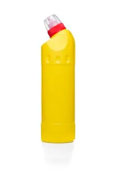 Plastic detergent bottle Stock Photos