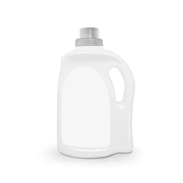 Plastic detergent container Stock Illustration