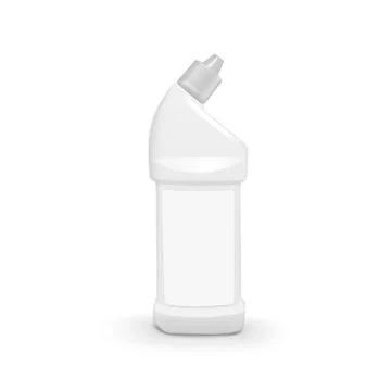 Plastic detergent container Stock Illustration