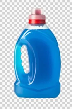 Plastic detergent container Stock Photos