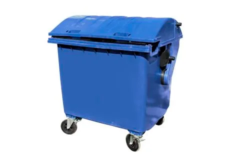 Plastic disposal container Stock Photos