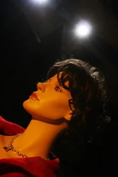 Plastic doll Foto stock