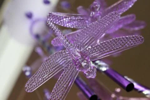 Plastic Dragonfly 2 Stock Photos