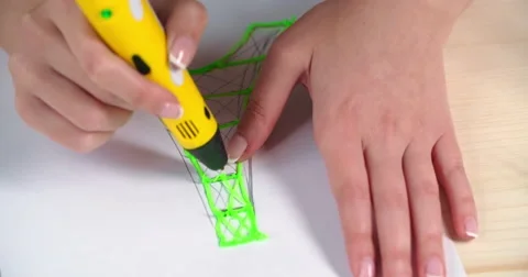 Plastic Drawing Stock Footage 58585255