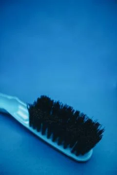A plastic dust brush Stock Photos