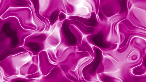 Plastic Electric Blue Fluid Dynamic Flowing Abstract Background Animation Stock Footage 308628651