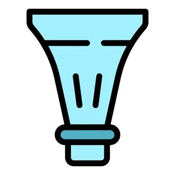 Plastic empty tube packaging for cream, gel, or ointment Stock Illustration