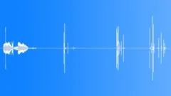 Plastic falling into porcelain mugSound Effect