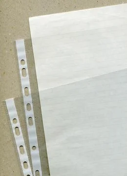 Plastic file folders Stock Photos