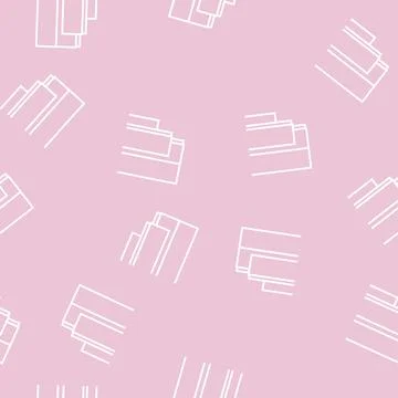Plastic floor line seamless pattern Stock Illustration