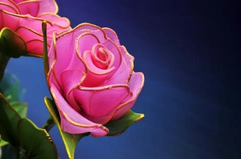 Plastic flower Stock Photos