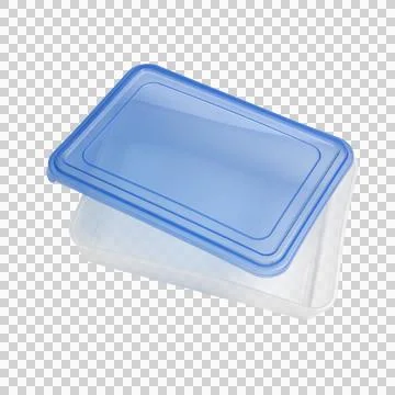 A plastic food container Stock Photos