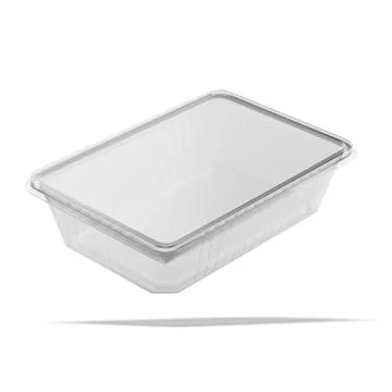 Plastic food package 스톡 일러스트