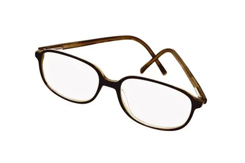 Plastic frame spectacles Stock Photos