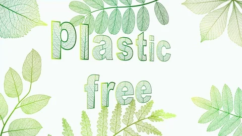 Plastic free. Stock Footage 106950460