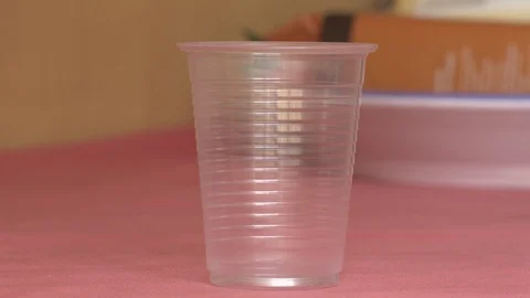 Plastic Free - Paper Cup Video stock 122247502