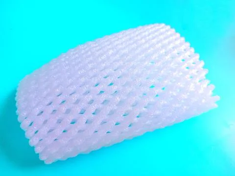 Plastic fruit packaging Stock Photos