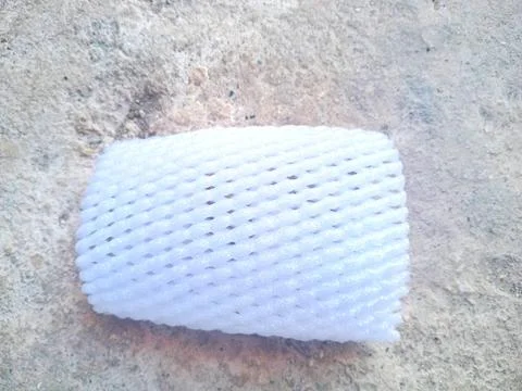 Plastic fruit wrapper Stock Photos