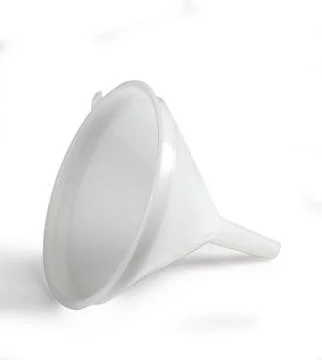 Plastic funnel Stock Photos