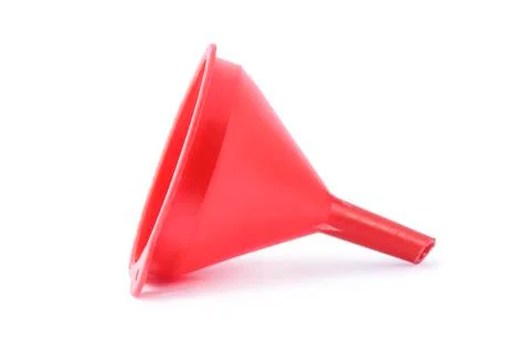 Plastic funnel Stock Photos