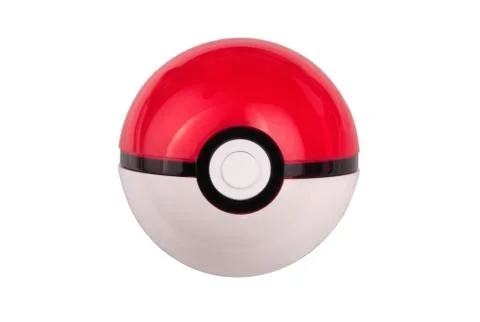 Plastic game toy ball isolated Stock Photos