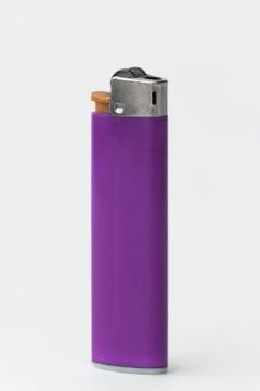 Plastic gas lighter Stock Photos