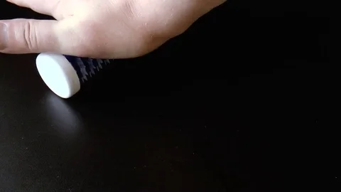 Plastic hand massager Stock Footage 79410049