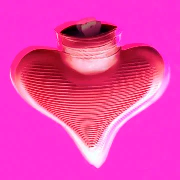 Plastic heart Stock Photos