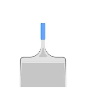 Plastic home dustpan isolated vector icon Stock Illustration