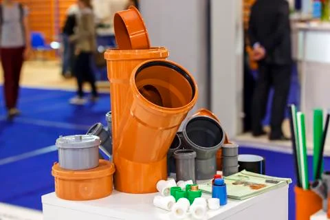 Plastic hoses for engine 스톡 사진