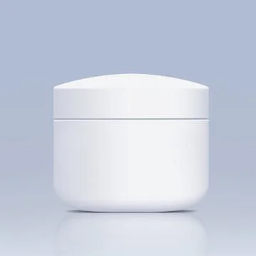 Plastic jar for cosmetics Stock-Illustration