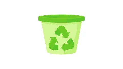 Plastic jar icon animation Stock Footage 168925402