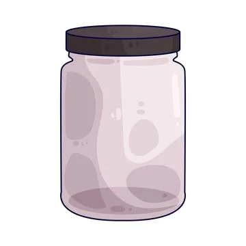 Plastic Jar illustration Stock Illustration